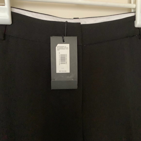 Armani Exchange Pants - New Armani Exchange Black Modern Slim Trouser Pants